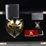 BRICHETA S.T.DUPONT L2 SMOKING KIT WHITE KNIGHT DIAMONDS