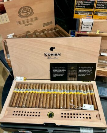 COHIBA WIDE SHORT HUMIDOR LIMITED ED 2024 (50)
